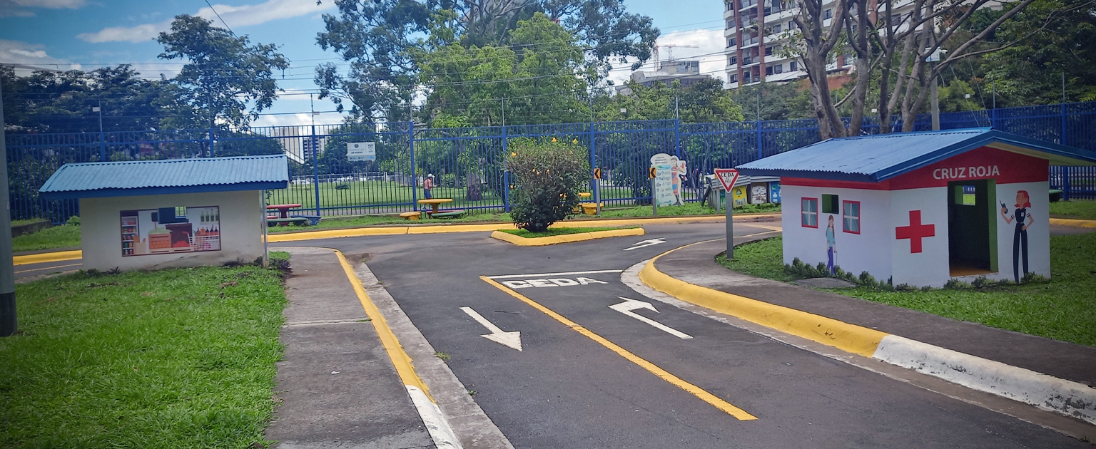 Foto del parque infantil Karen Olsen, donde se realizará la feria.
