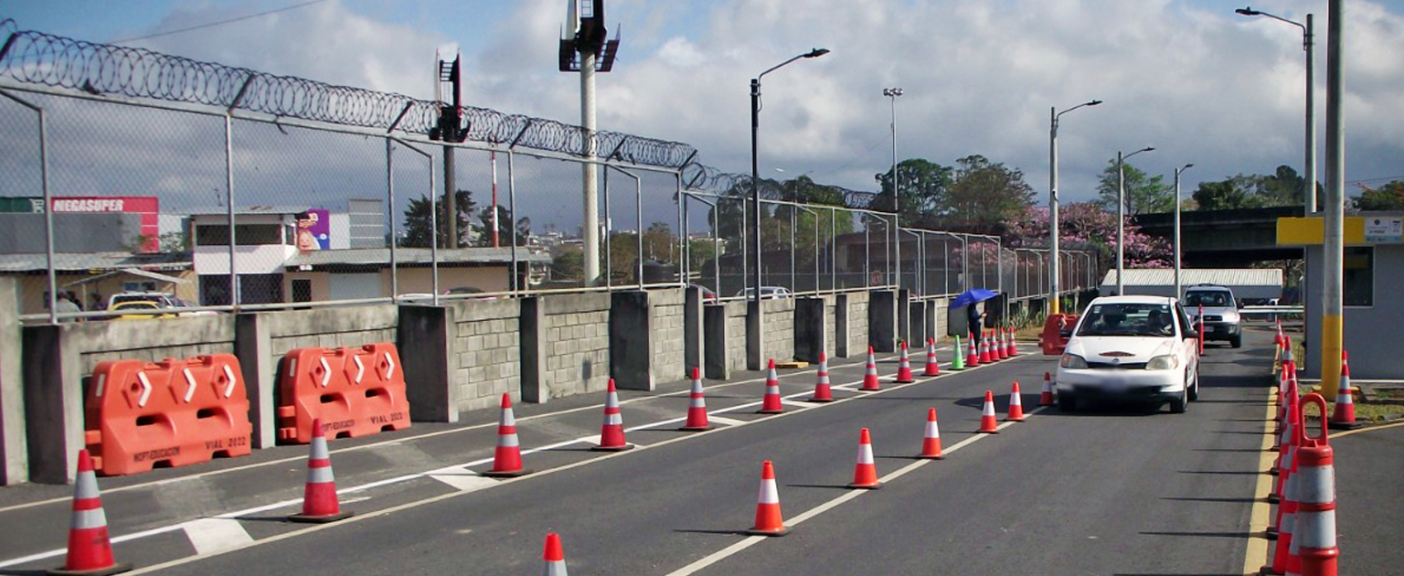 Foto del plantel de pruebas prácticas de Ciudad Vial 
