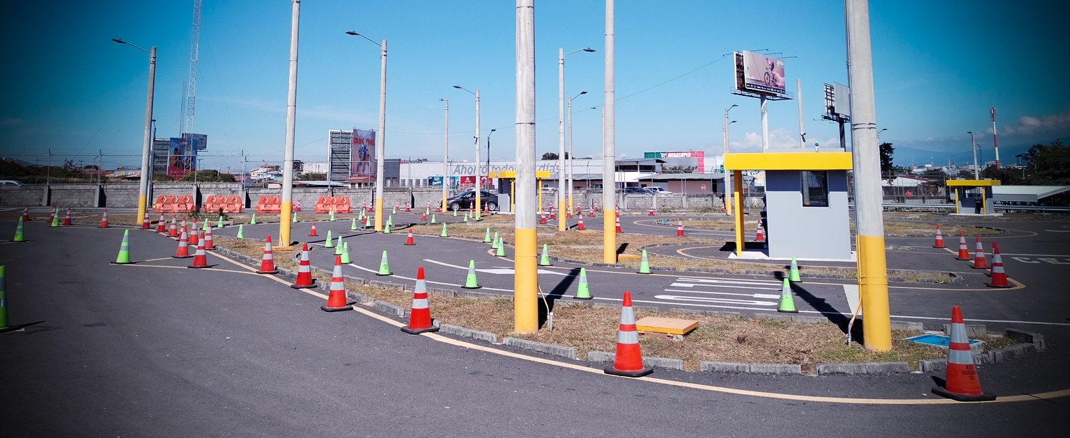 Pista de prueba de manejo