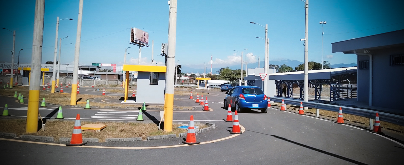 Pista de prueba de manejo