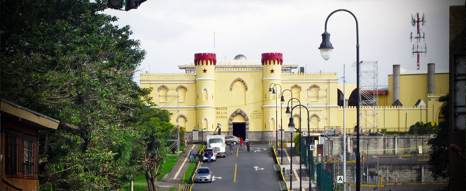 Fotografía que muestra la fachada del Museo de los Niños