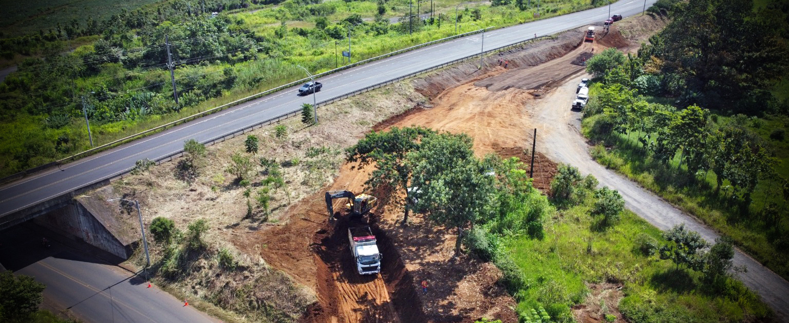 Foto aérea de proyecto