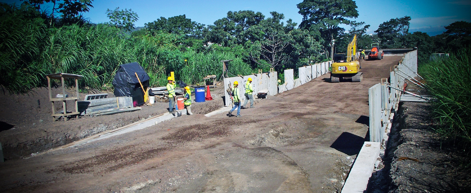 Fotografía que muestra parte de los trabajos que se realizan en Hatillos7 y 8