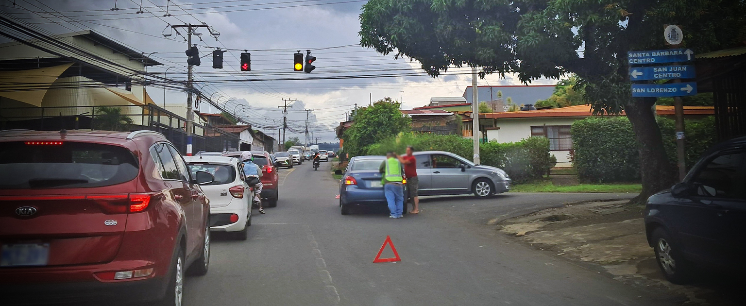 Accidente en carretera