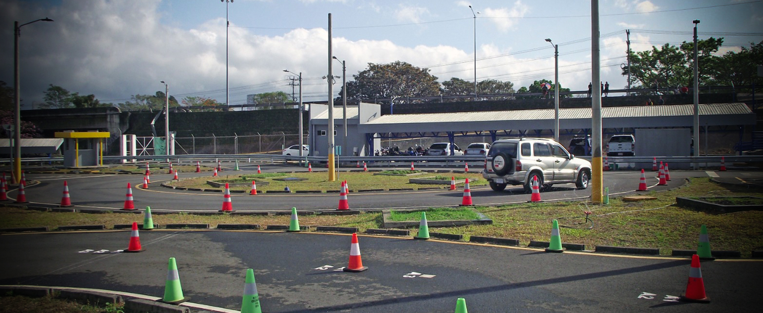 Pista de  prueba de manejo