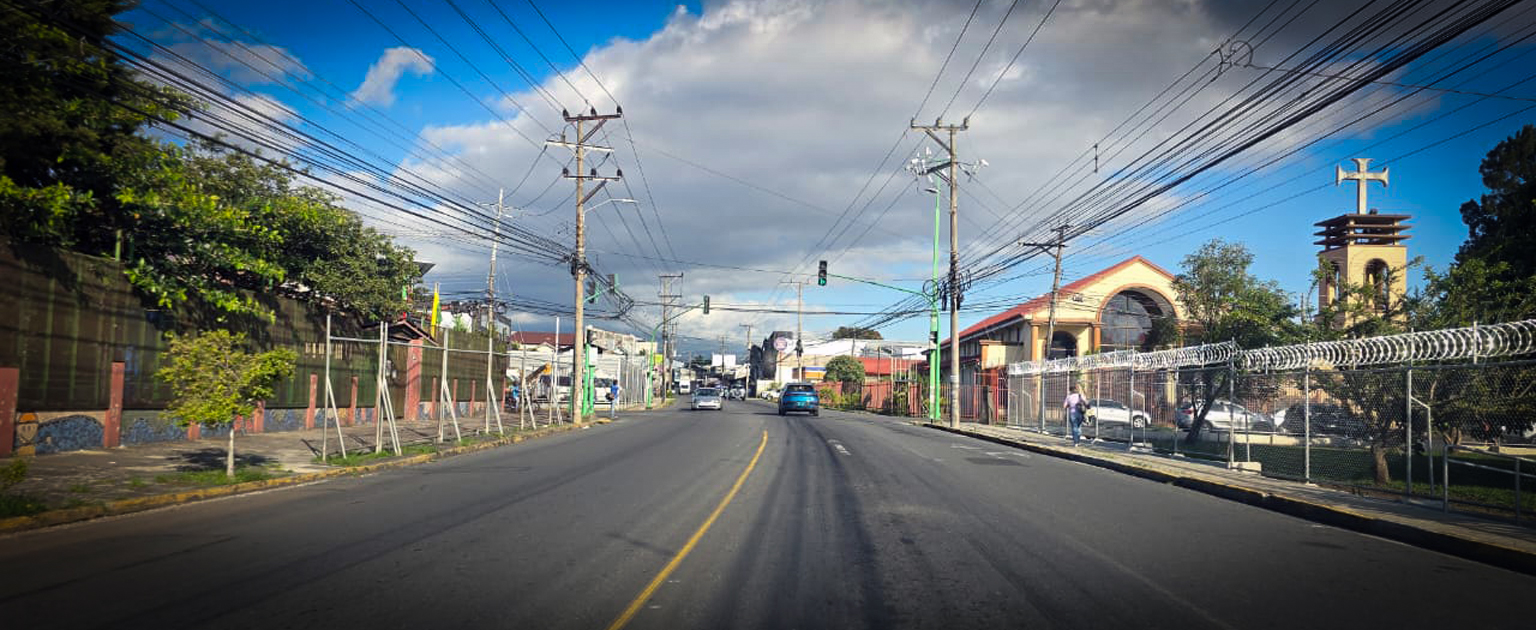 Fotografía que muestra parte de la ruta que se va a intervenir